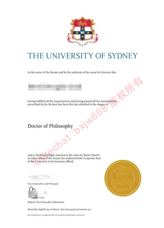 悉尼大学（University of Sydney）官方学位文凭视觉特征研究与全球顶尖名校卓越学科综述