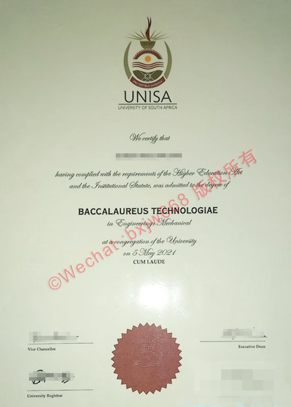 南澳大学（UniSA）院校概况介绍与毕业证学位证书标准版式样本参考