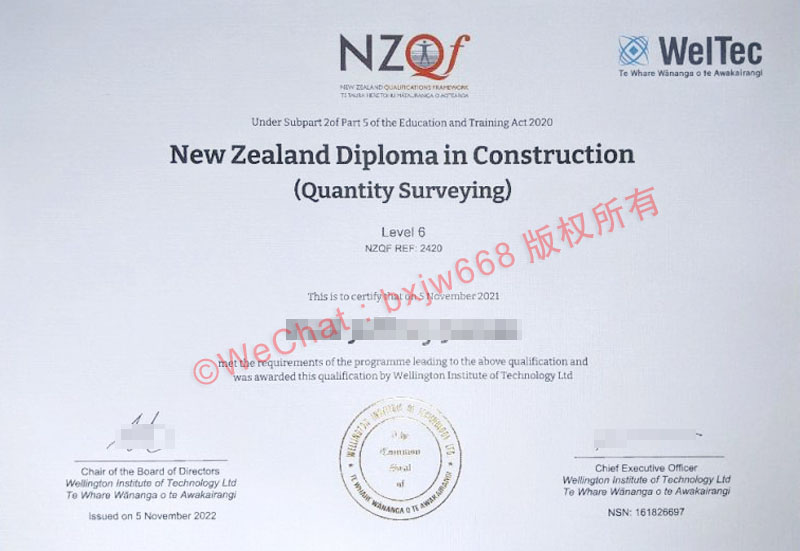 新西兰惠灵顿理工学院 (Wellington Institute of Technology) 办学底蕴、优势学科方阵与学历文凭防伪排版规范研究