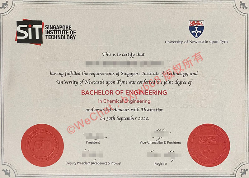 新加坡理工大学（Singapore Institute of Technology）办学成就与毕业学位证书版式解析