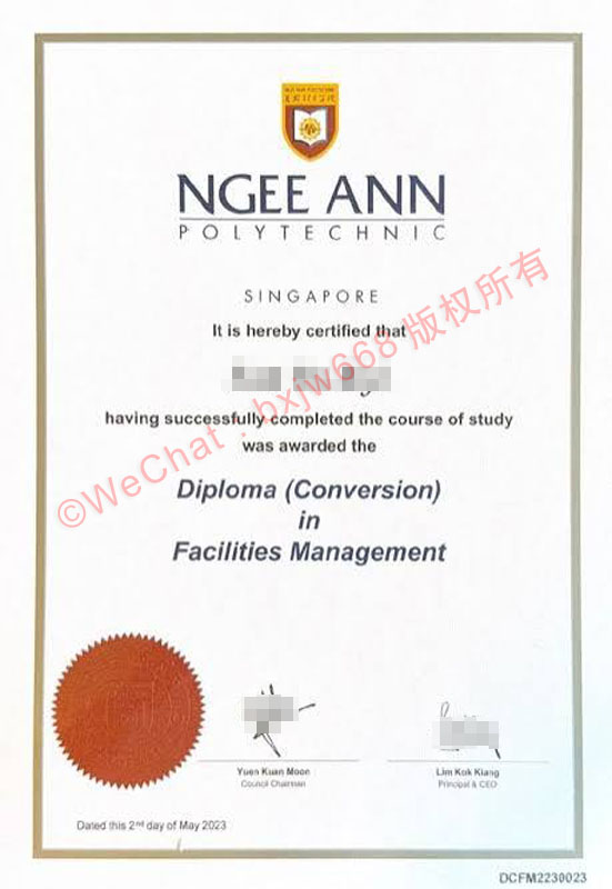 新加坡义安理工学院（Ngee Ann Polytechnic） 办学成就与毕业证书样式解析