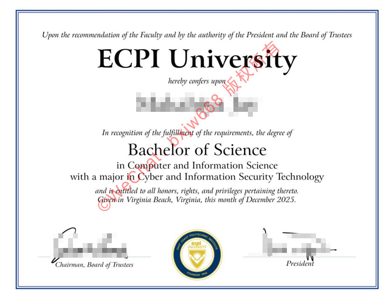美国东海岸理工学院毕业证(ECPI University diploma/Certificate of Degree)深度解析与学术价值指南