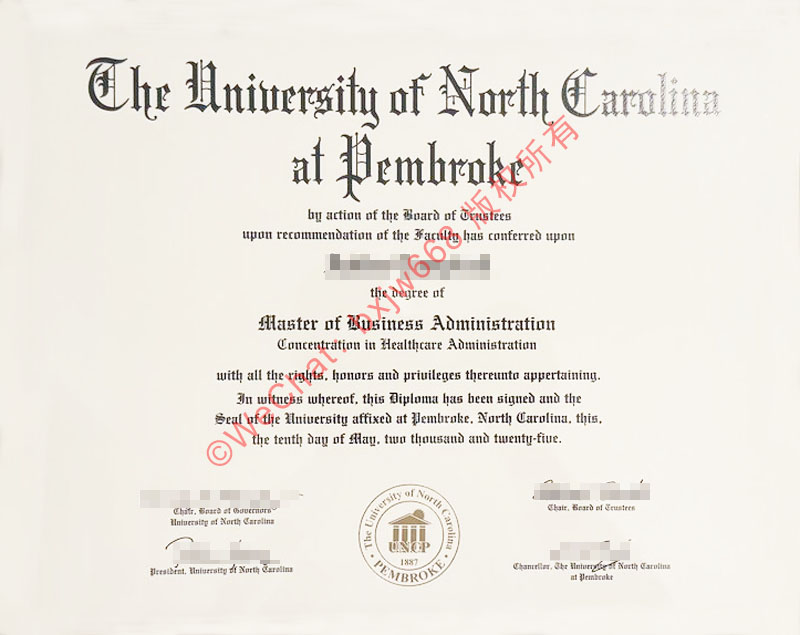 解密美国北卡罗来纳大学彭布罗克分校学位证(UNCP Certificate of Degree / Diploma)价值与海归学历核准指南