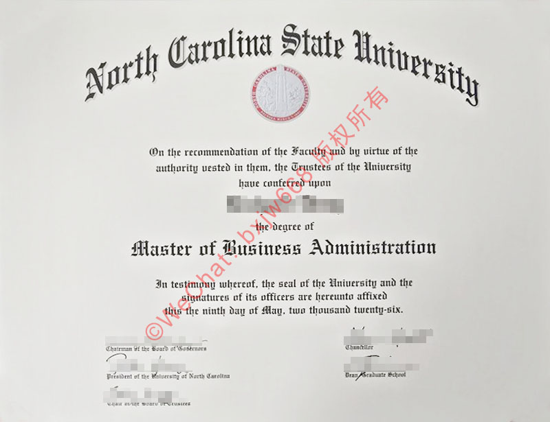 解读北卡罗来纳州立大学毕业证(North Carolina State University Diploma / Certificate of Degree)专业含金量:海外电子学位如何通过入职背调?