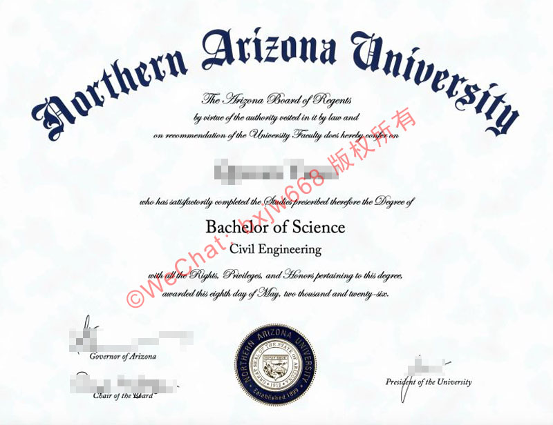 从NAU毕业典礼到国内求职:北亚利桑那大学毕业证(Northern Arizona University Diploma / Certificate of Degree)的实际效力评估