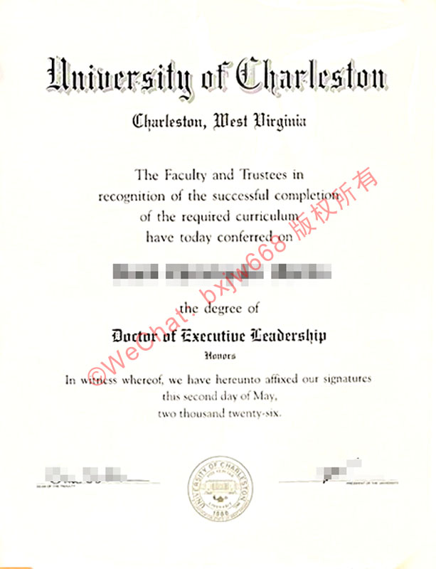 查尔斯顿大学毕业证 (University of Charleston Diploma / Degree Certificate)学分合规与归国指南